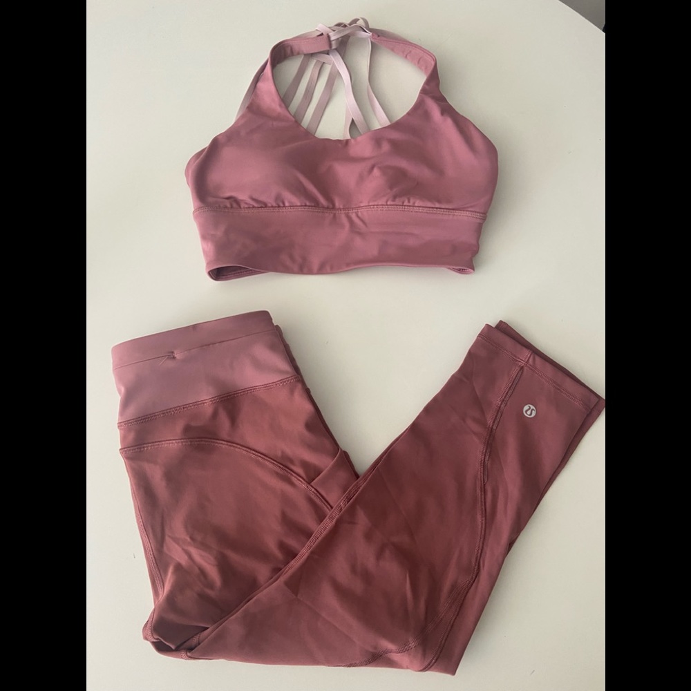 Lululemon 6 Free to be moved bra Quicksand